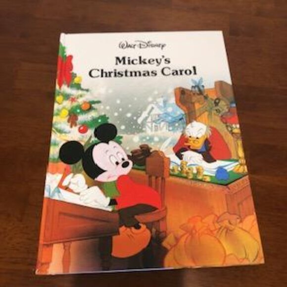 Walt Disney Mickey’s Christmas Carol Vintage Book Pre-Owned. - Picture 3 of 15